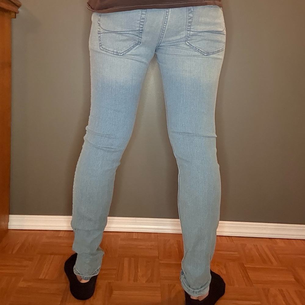 Light Blue Denim Jeans - Picture 3 of 4